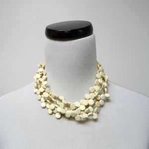 KOKO 4 tier coco shell necklace / choker